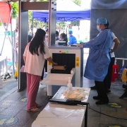 隨著醫院安防的加強，創藝龍安檢機設備在深圳羅湖醫院得到應用